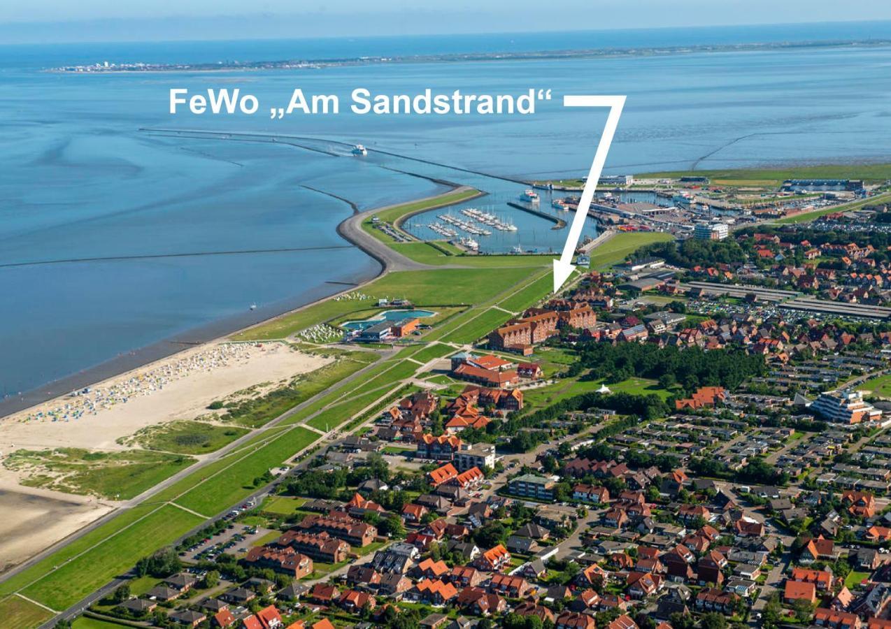Ferienwohnung Residenz Am Sandstrand Norddeich Norden Bagian luar foto